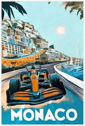  F1 2024 : Grand Prix de Monaco affiche 